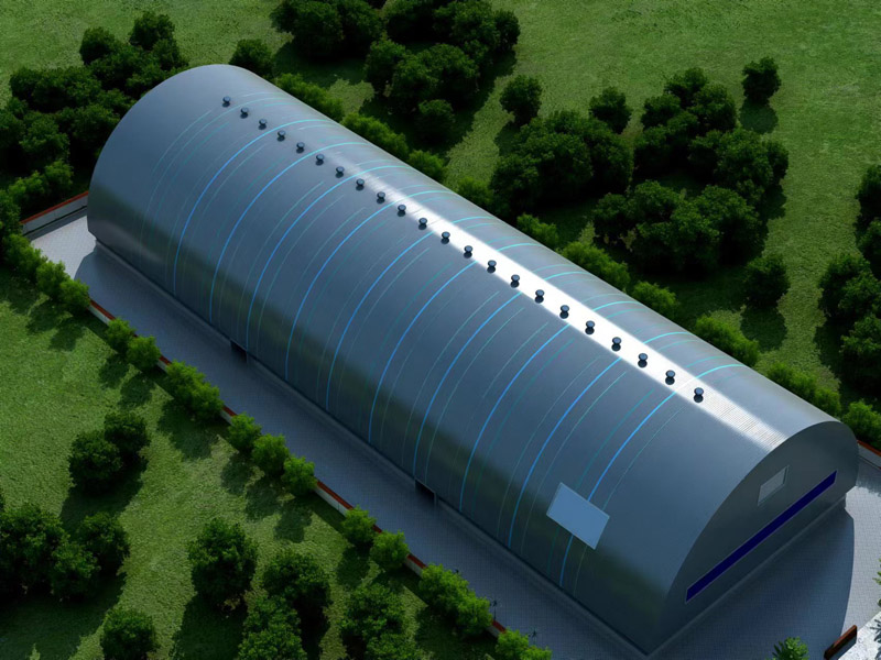 山西誠晉達(dá)倉儲(chǔ)物流項(xiàng)目儲(chǔ)煤棚